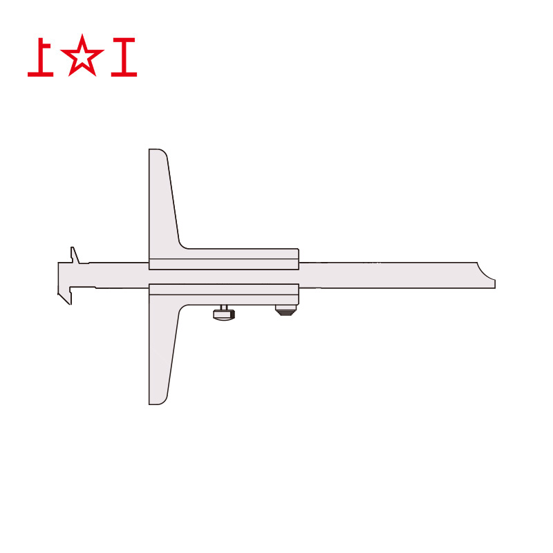 双钩深度游标卡尺