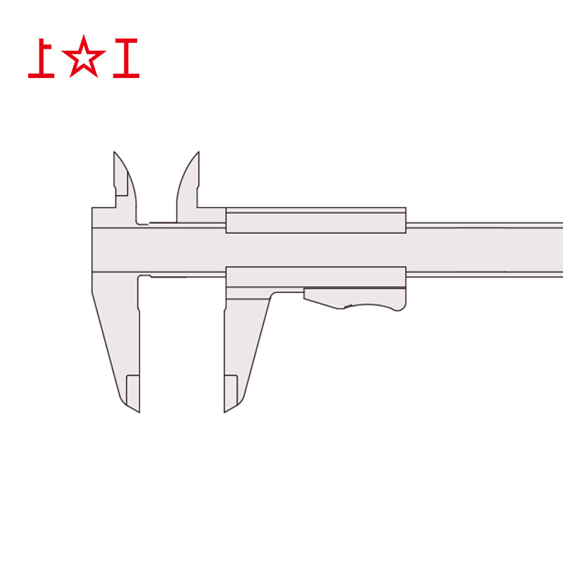 不锈钢整体游标卡尺