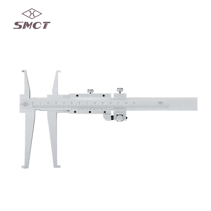 开式刀头双内沟槽游标卡尺